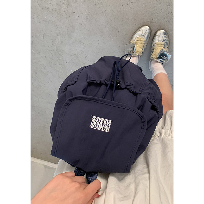 普段使いレディースリュック巾着型かばん