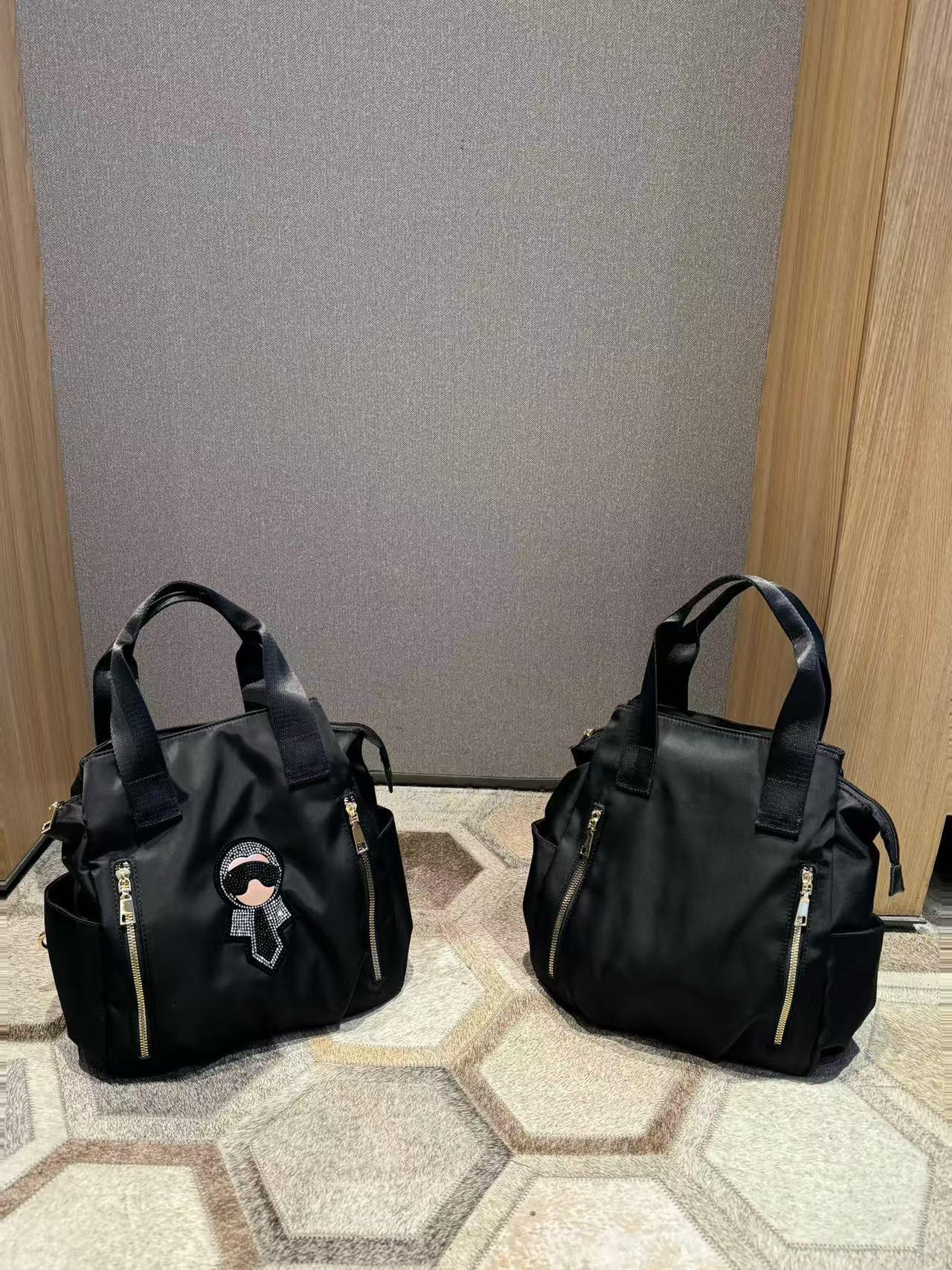 レディースリュック キャラクター刺繍入り多機能トートリュック
