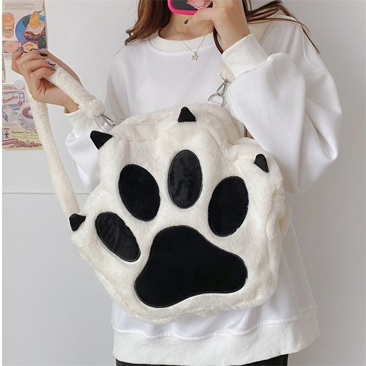 レディースリュック 猫の肉球リュック 普段使い可愛い