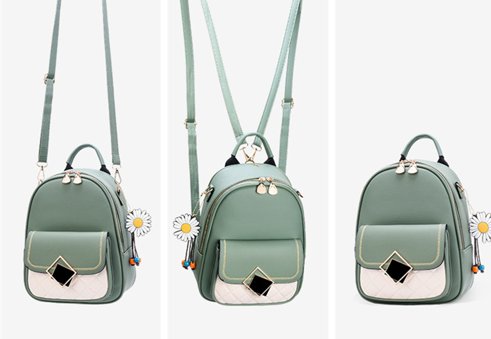 レディースリュック 普段使い三通りミニバッグ 斜め掛け手提げ背負い大容量