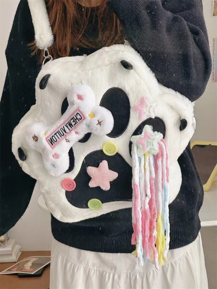 レディースリュック 猫の肉球リュック 普段使い可愛い