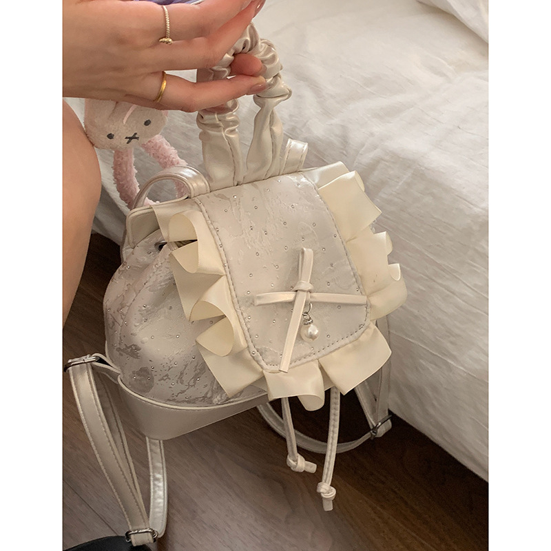 2025年新作旅行用巾着型レディースリュックサック