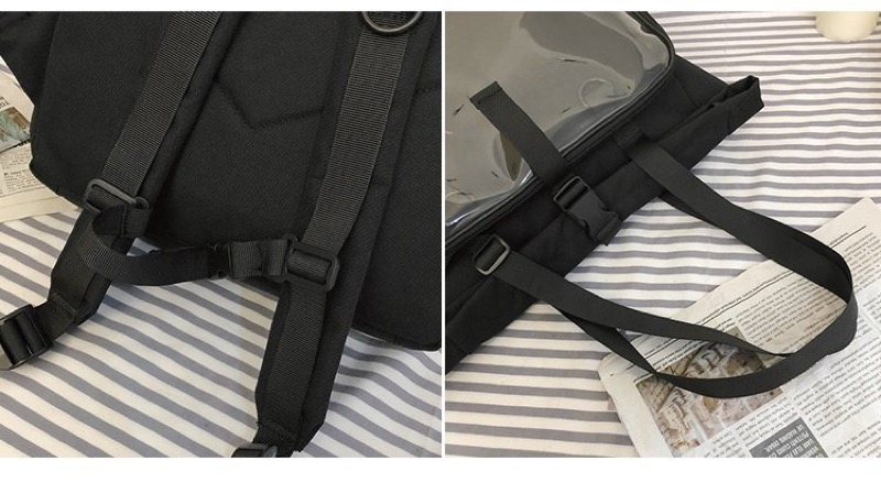 レディースリュック 透明リュック大容量トートバッグ普段使い