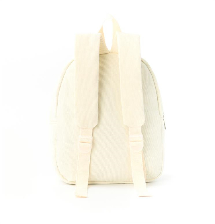 レディースリュック あったかコーデュロイくまさん柄普段使いリュック