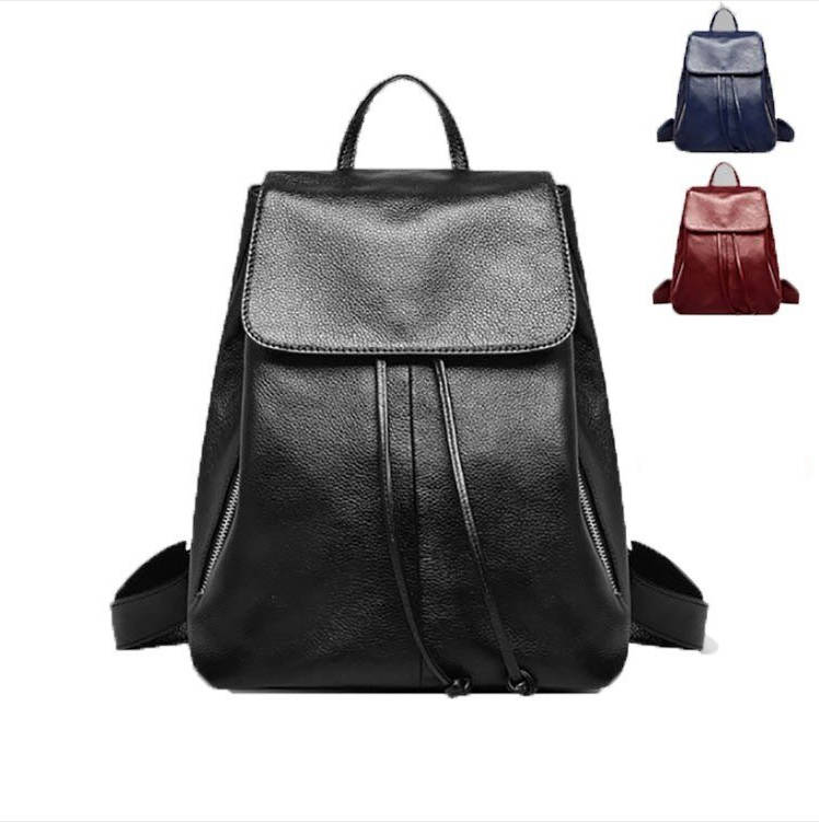 レディースリュック 本革製旅行用リュックサック