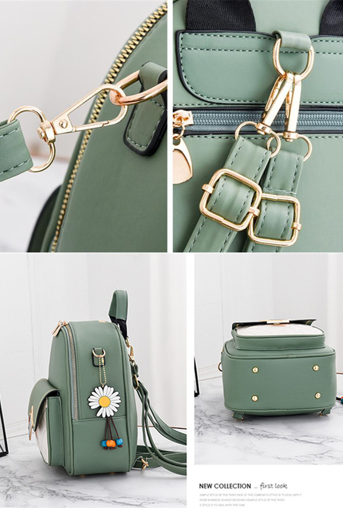 レディースリュック 普段使い三通りミニバッグ 斜め掛け手提げ背負い大容量