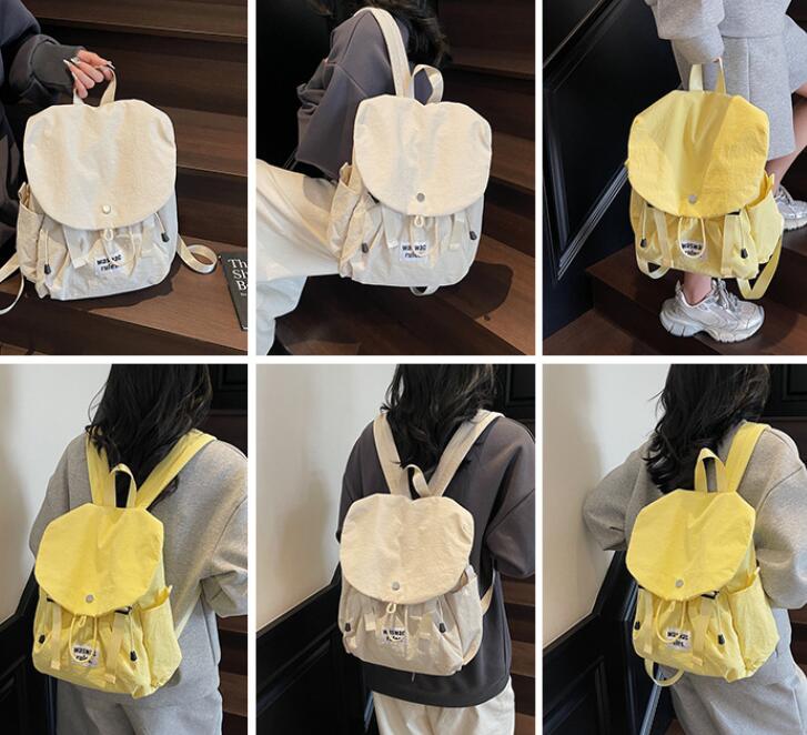 普段使いレディースリュック ショルダーバッグ 6色展開