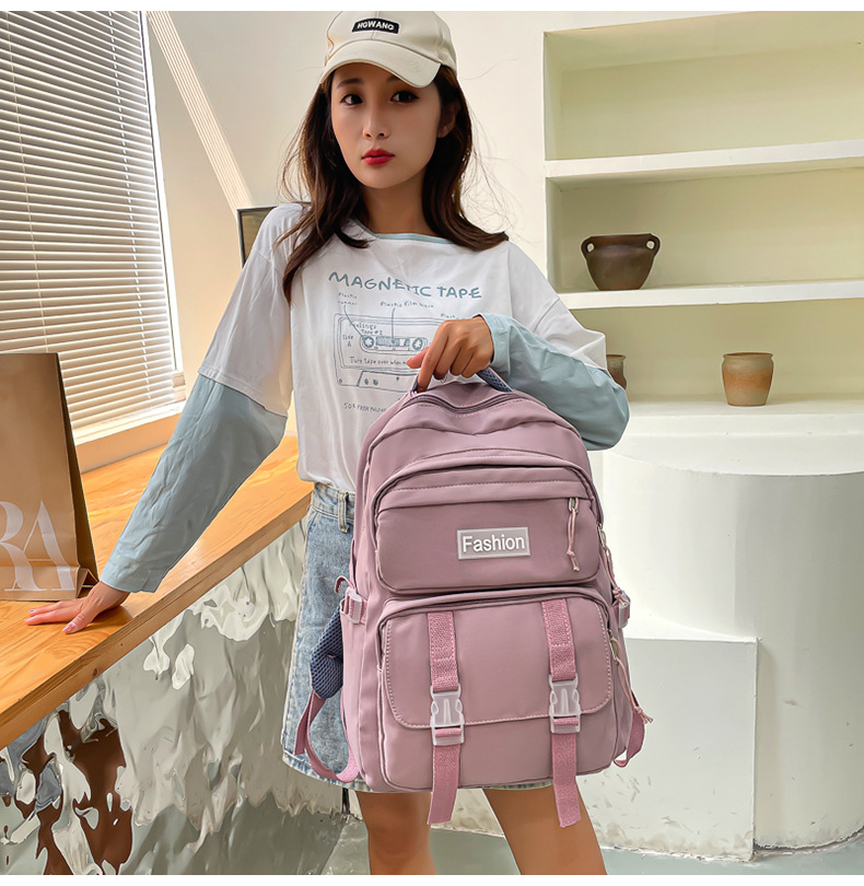 レディースリュック 全5色 大容量普段使い  通勤通学対応