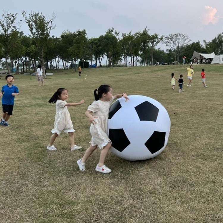 サッカーボール 巨大 遊び