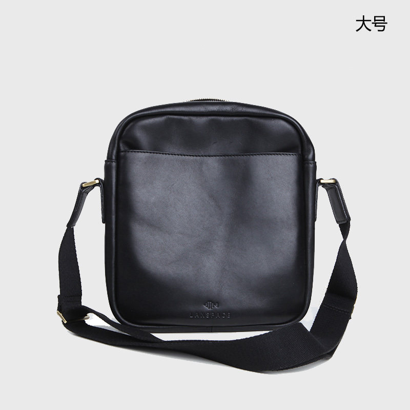 サコッシュ 本革スクエア型ショルダーサコッシュ大号