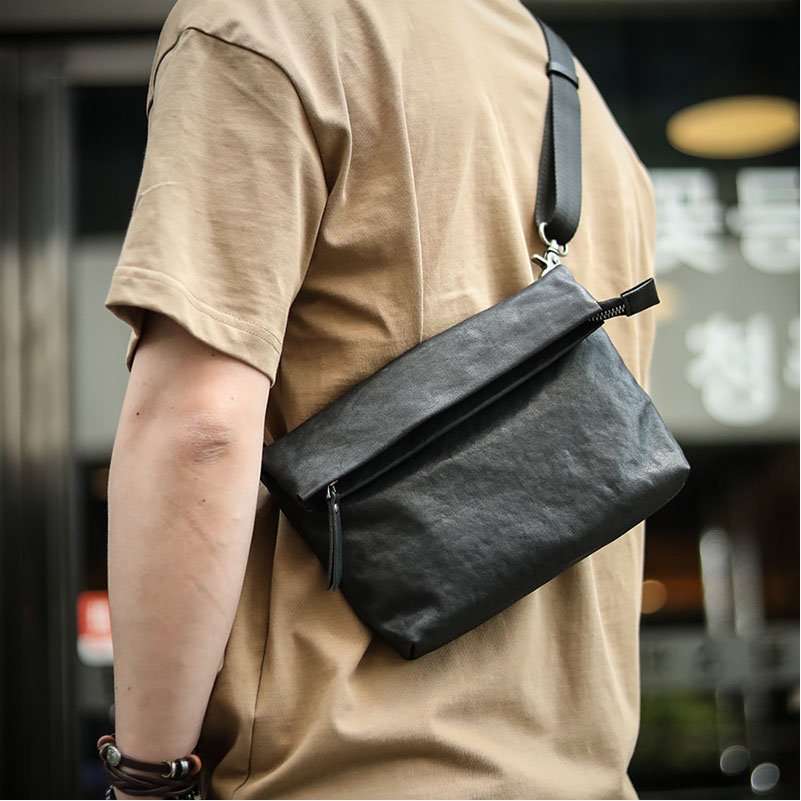 サコッシュ 洗練シンプル サコッシュバッグ