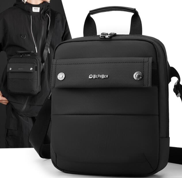 メンズ防水ショルダーバッグ斜めがけサコッシュ多機能