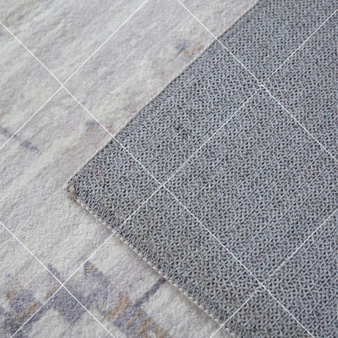 絨毯 優雅な唐草模様の装飾的　リビングラグ