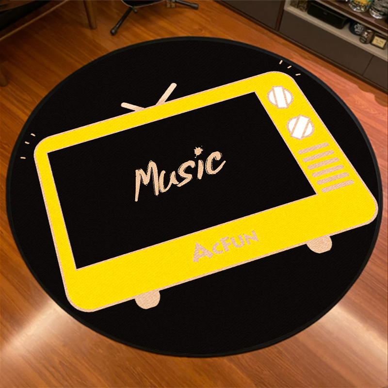 音楽の調べ 円形ラグコレクション