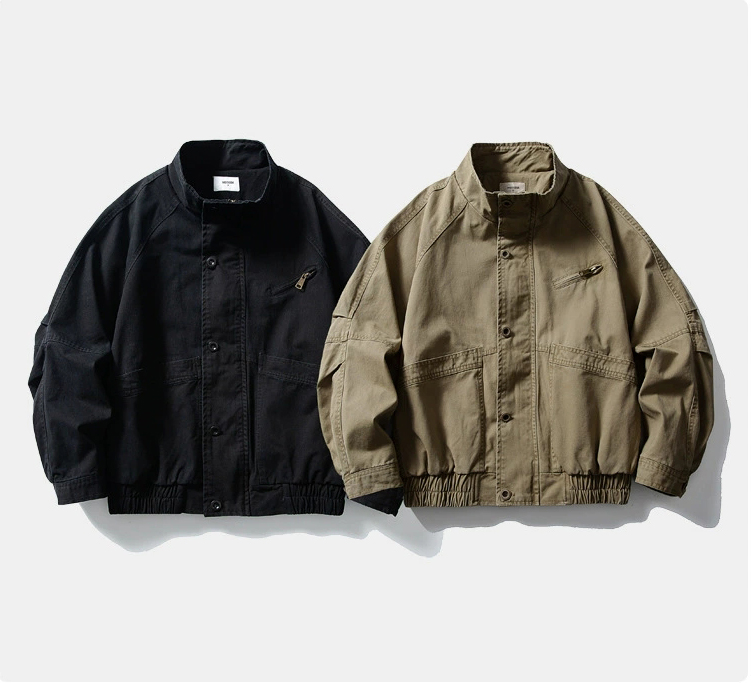 作業着 男女兼用 作業用防寒着 無地ワーク風ジャケット 秋冬用