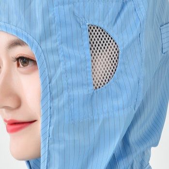 作業着 フード付き清潔作業用ツナギ