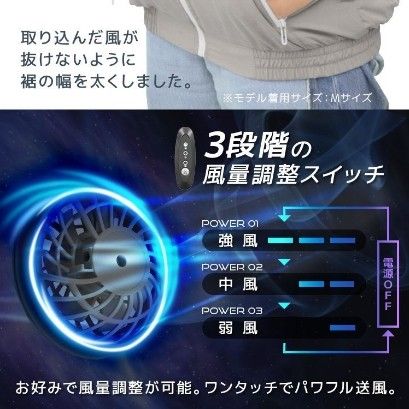 熱中症対策空調服ベスト冷却ファン付き作業着