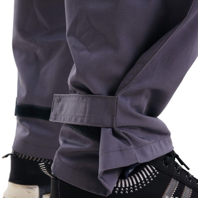 作業着 反射材付き長袖作業つなぎ服