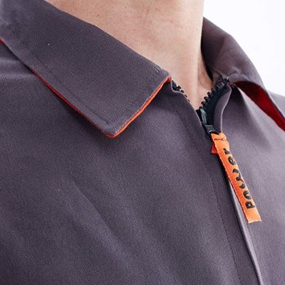 作業着 多機能ポケット付き長袖作業つなぎ服