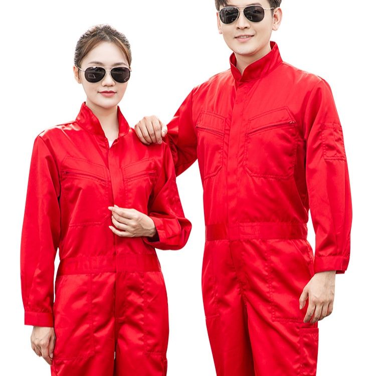 作業着 プロフェッショナル長袖つなぎ作業服