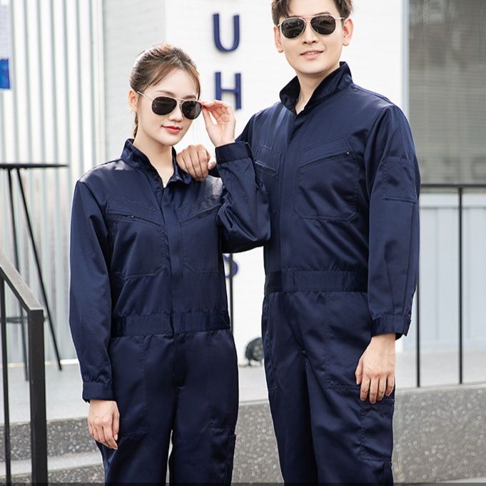 作業着 プロフェッショナル長袖つなぎ作業服