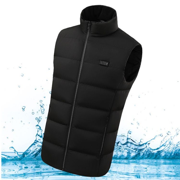 作業着 多機能中綿入り作業用防寒ベスト