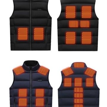 作業着 多機能中綿入り作業用防寒ベスト