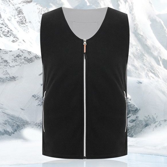 作業着 電熱式温暖ベスト五箇所発熱仕様