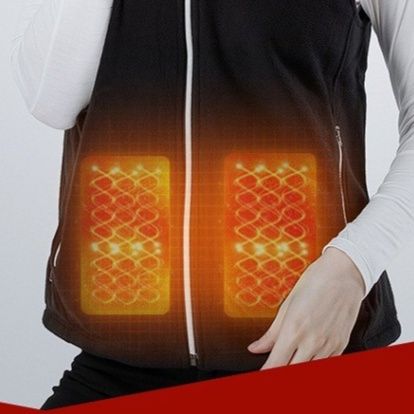 作業着 電熱式温暖ベスト五箇所発熱仕様