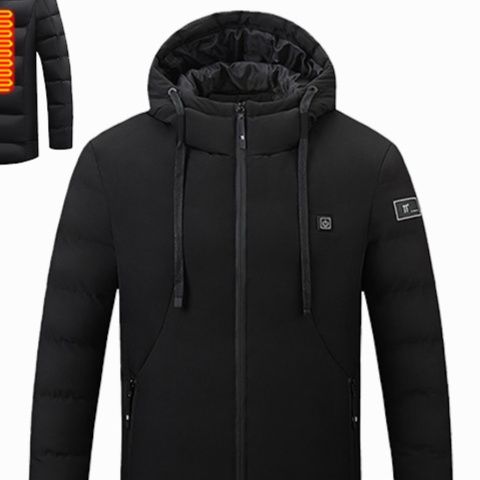 作業着 電熱式発熱パッド付き多機能防寒作業ジャケット