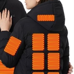 作業着 電熱式発熱パッド付き多機能防寒作業ジャケット