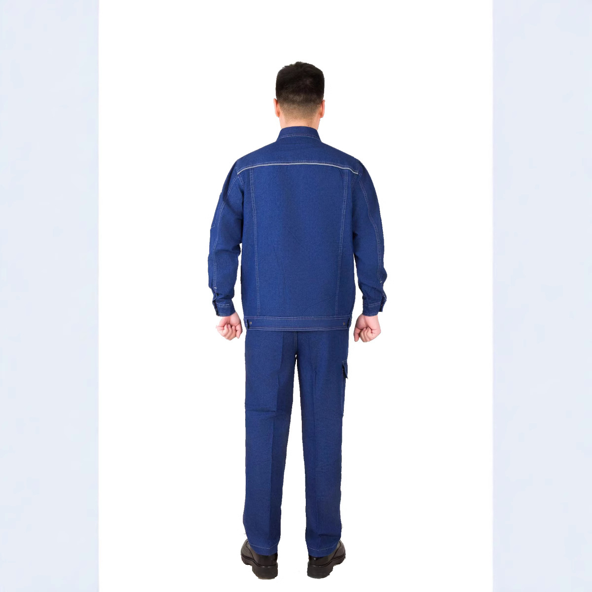 作業着 作業着 デニム職人セットアップ 作業服