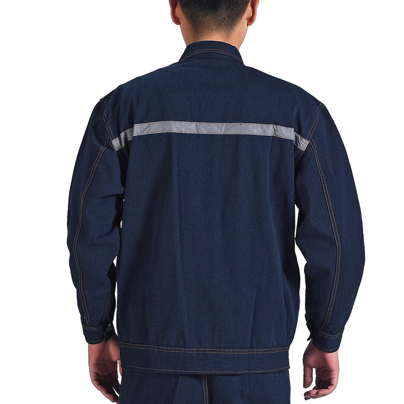 作業着 反射テープ付き防寒作業ジャケット上下セット