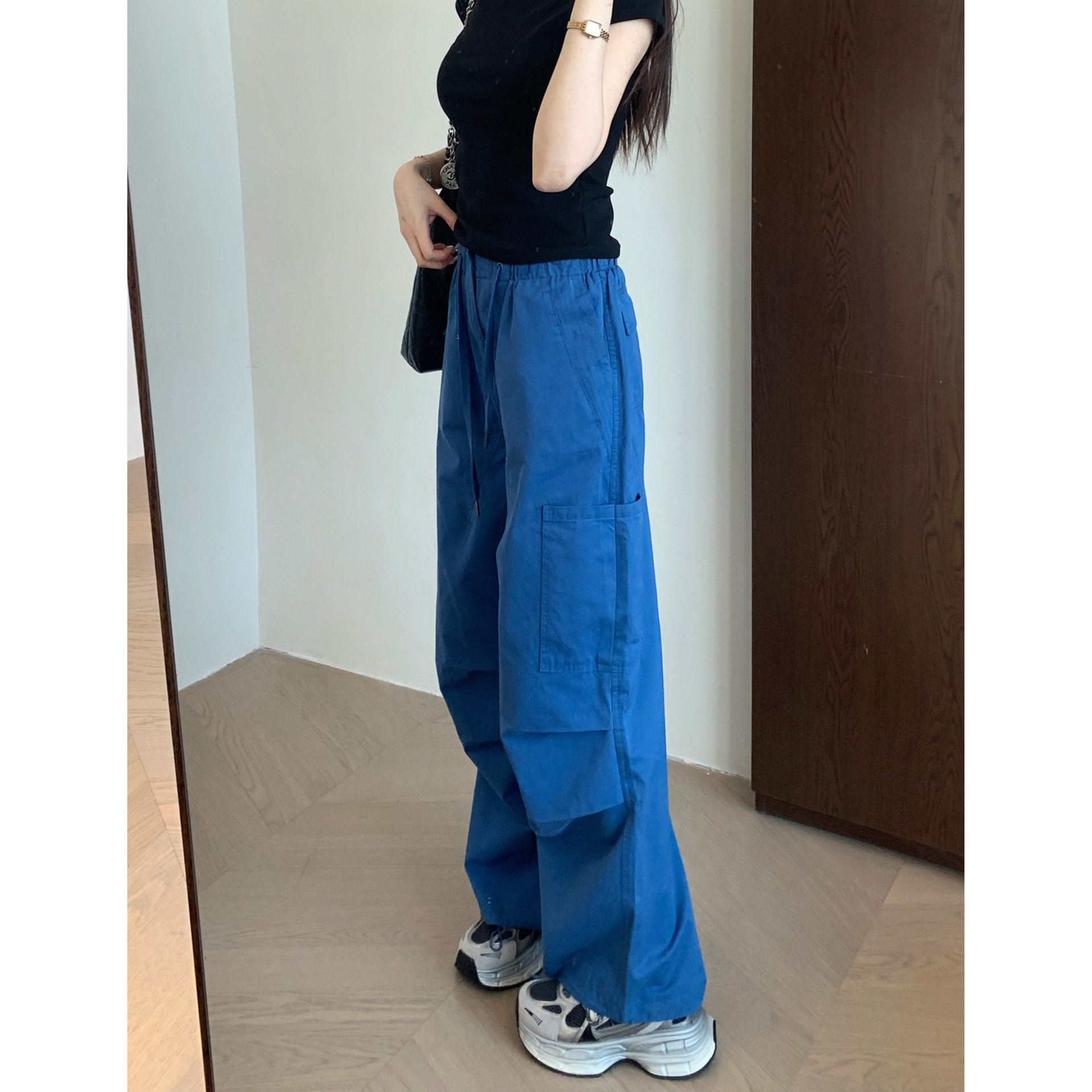 作業着 ゆったりシルエット作業パンツ
