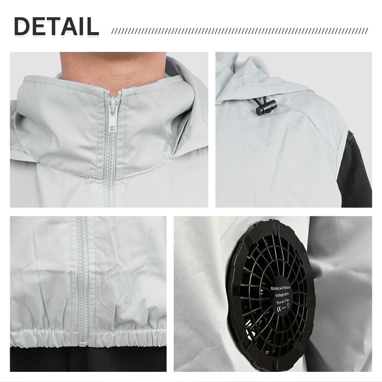 作業着 空調服 冷却機能付き作業用ベスト 通気性抜群 暑熱対策