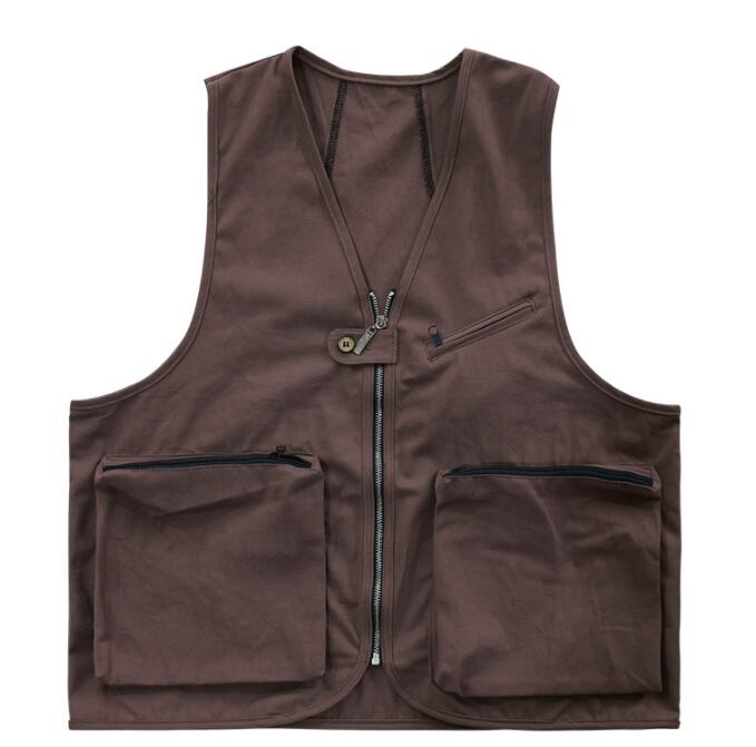 作業着 夏用多機能ベスト 男性作業服 