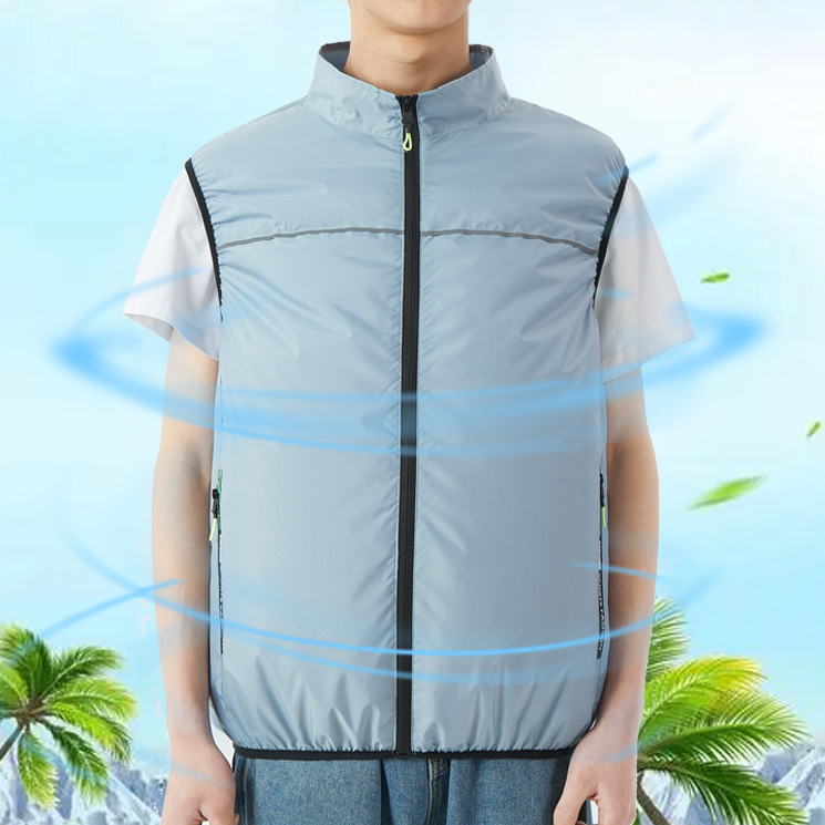 作業着 空調服 迷彩柄 男女兼用 熱中症対策 作業用冷却ベスト