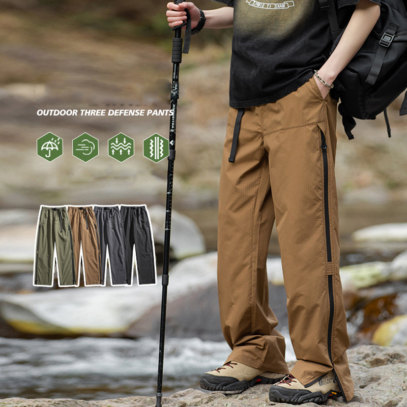 作業着 夏用多機能作業パンツ 男女兼用 防水防風通気性 全4色