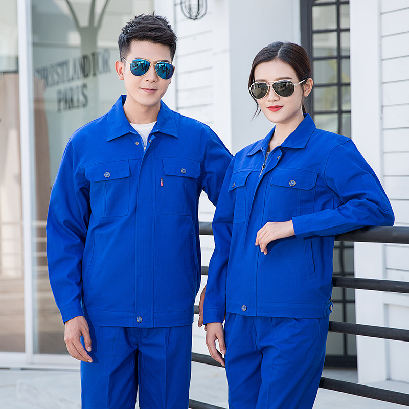 作業着 長袖ジップアップ作業用防寒上下セット