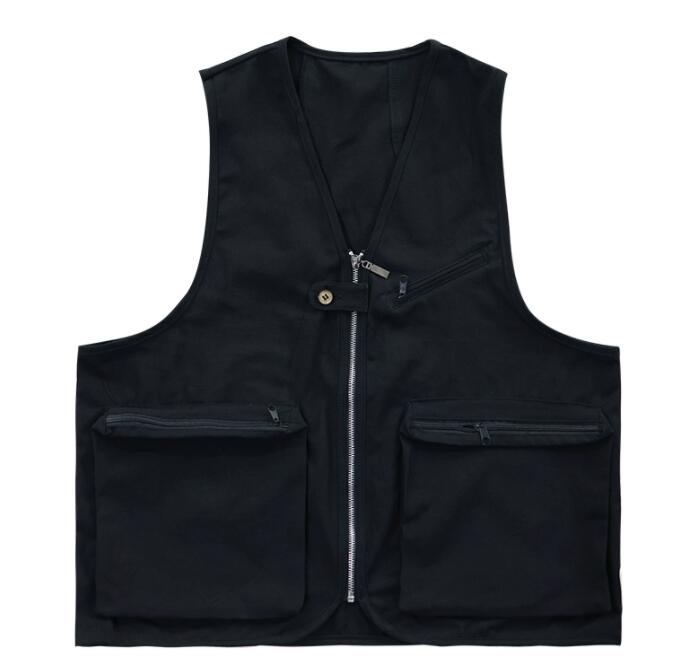 作業着 夏用多機能ベスト 男性作業服 