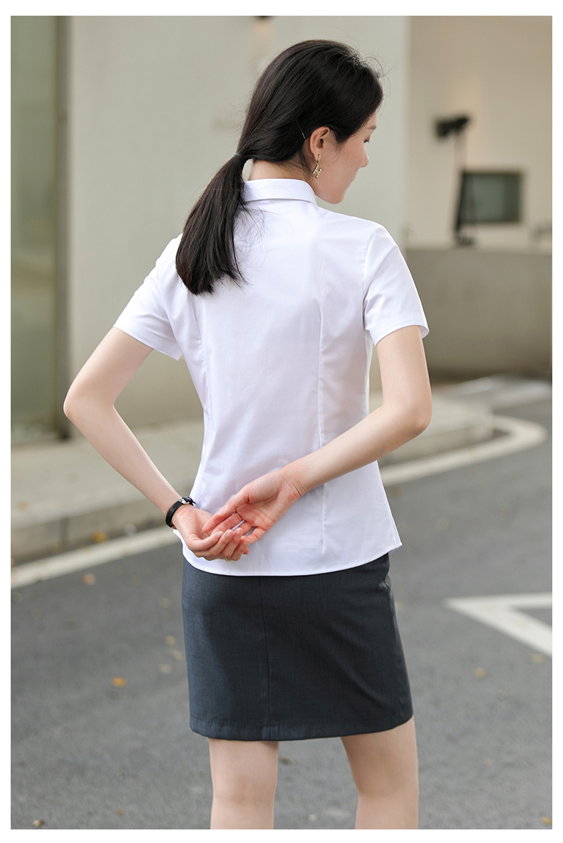 作業着 清涼プリーツ半袖シャツ