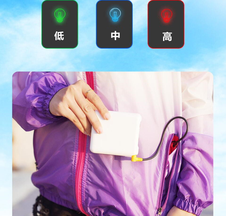 女性用空調服ベスト熱中症対策ファン付き作業着