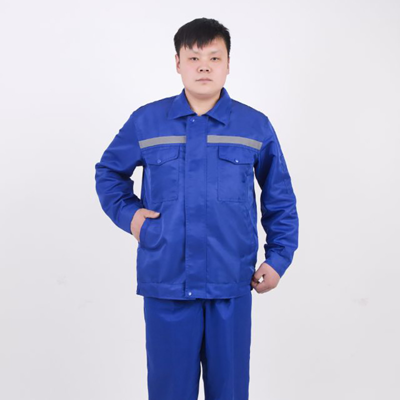 作業着 作業着 反射テープ付き作業用上下セット