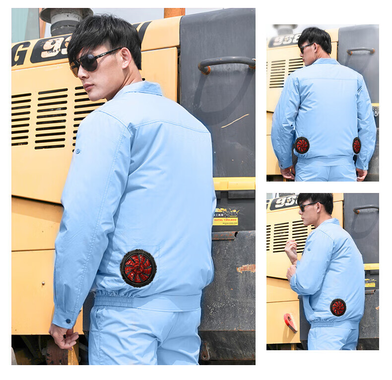 作業着 現場職人ダブルファン空調服