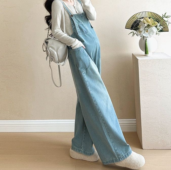 サロペット ゆったり快適マタニティサロペット