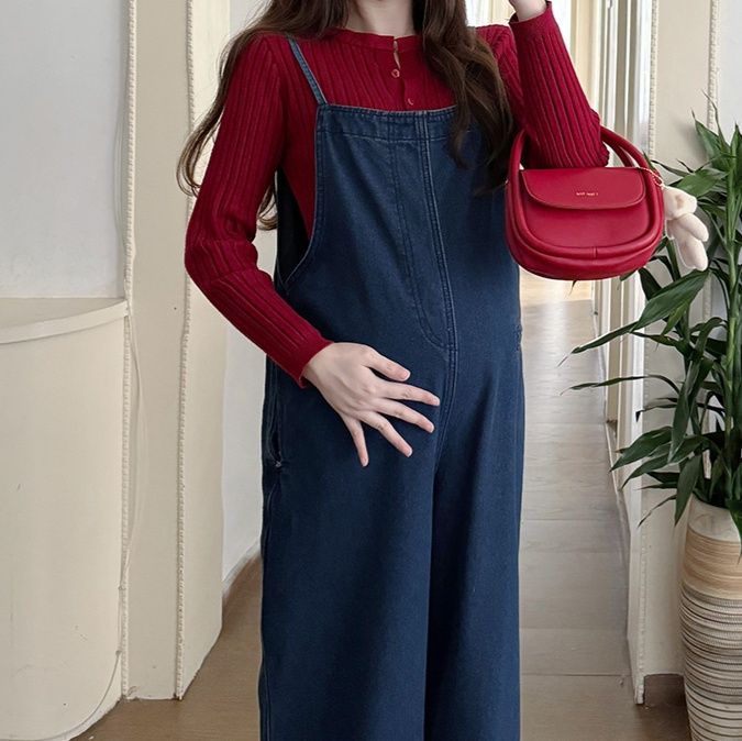 サロペット ゆったり快適マタニティサロペット