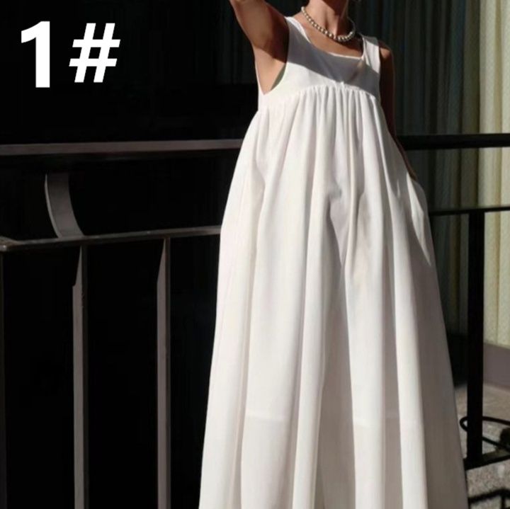 サロペット ロング丈 ワイドパンツ オールインワンサロペット 大人可愛い