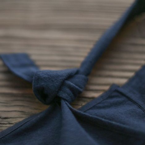 サロペット ゆったりシルエット裾ロールアップオーバーオール