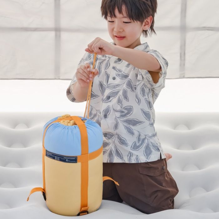 シュラフ おやすみラクラク子ども用シュラフ