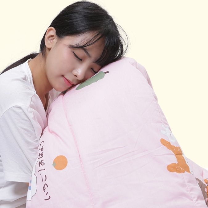 シュラフ おやすみすくすく純綿寝袋